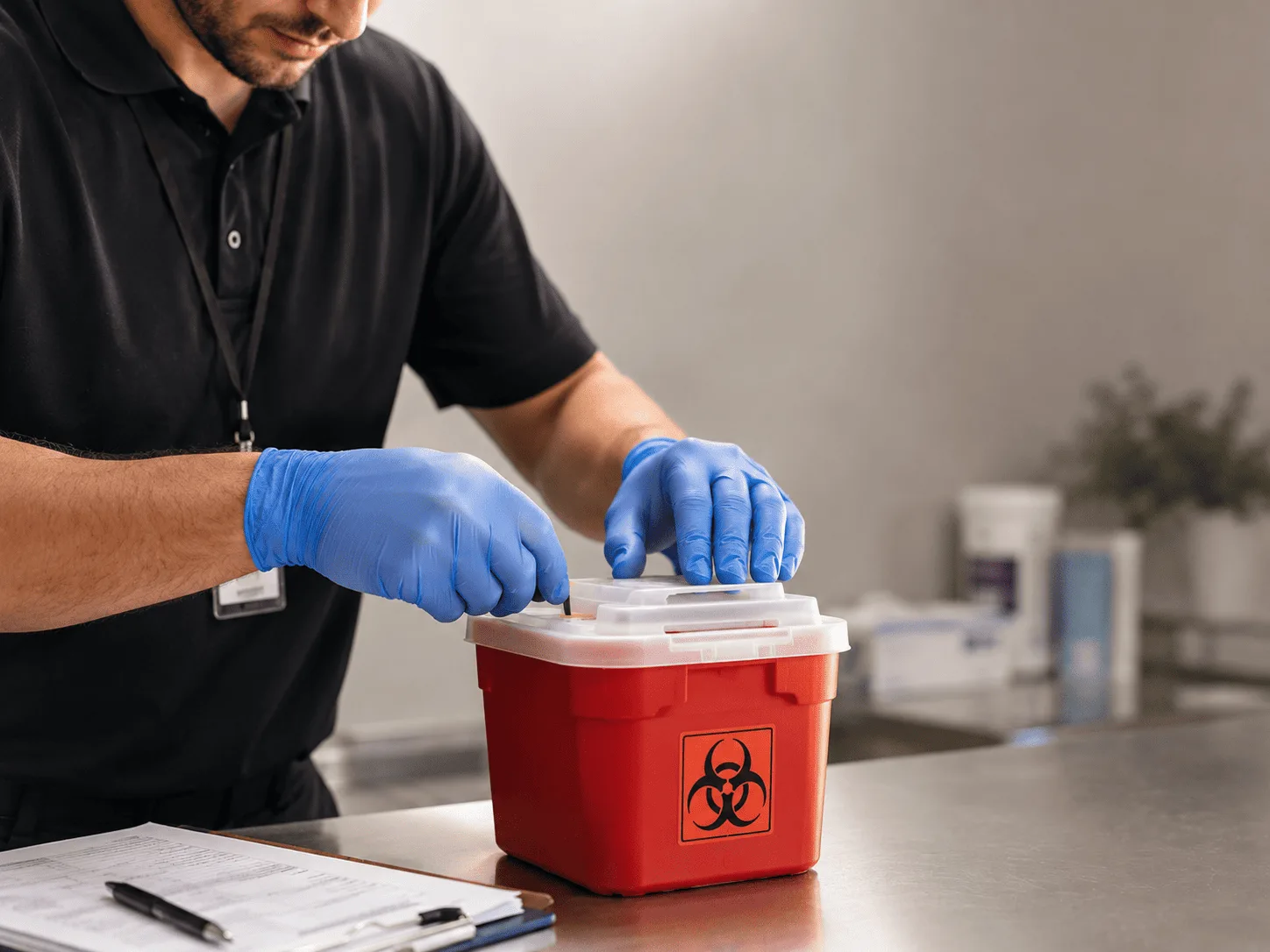 Why choose Sharps Waste Disposal in Long Island, KS